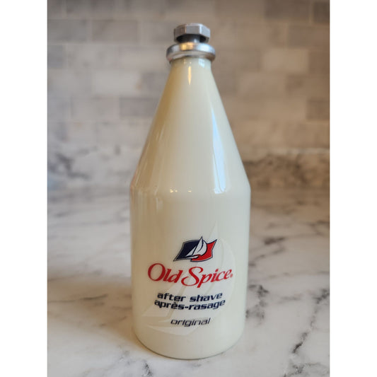 Vintage Old Spice Original After Shave Bottle 125ml By Procter & Gamble
