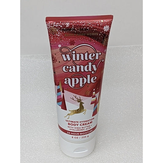 Bath & Body Works Winter Candy Apple Ultimate Hydration Body Cream 8 oz