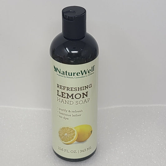 Nature Well Refreshing Lemon Hand Soap 11.6 oz