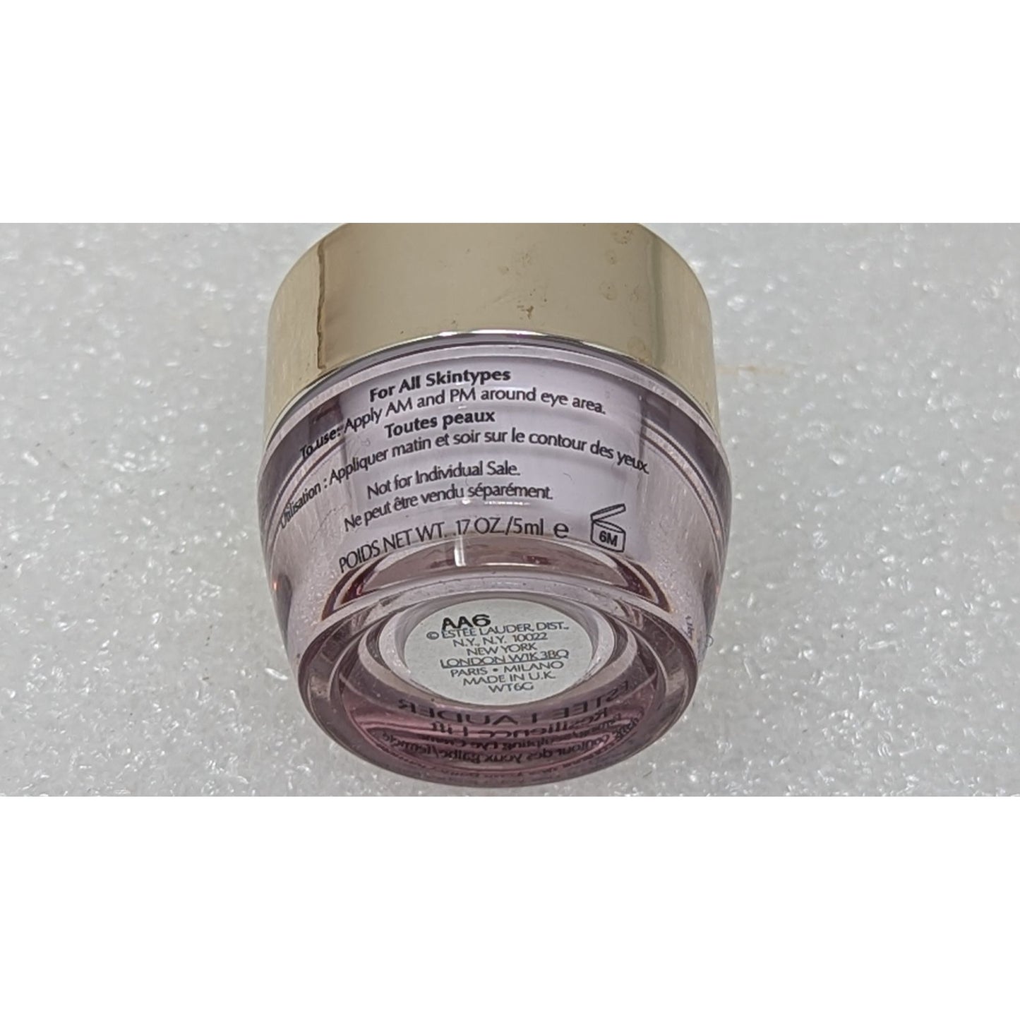 Estée Lauder Resilience Lift Firming/Sculpting Eye Creme 0.17oz/5ml Travel Size