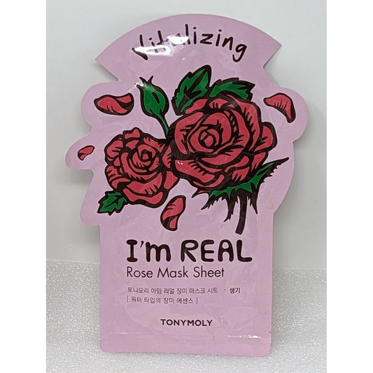 Tony Moly I'm Real Rose Mask Sheet TonyMoly