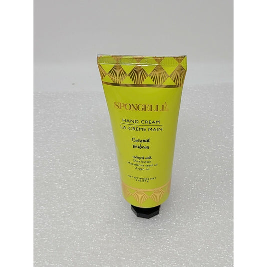 Spongelle Hand Cream Coconut Verbena 2 oz