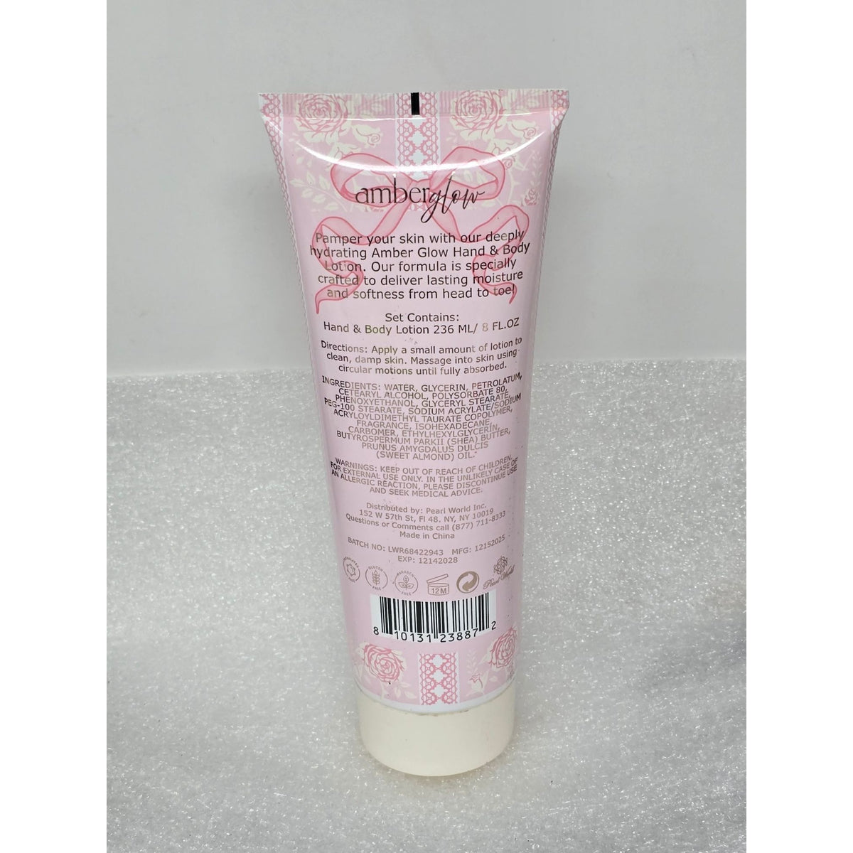 Amber Glow Creme Caramel Hand & Body Lotion 236ml / 8 Fl. Oz