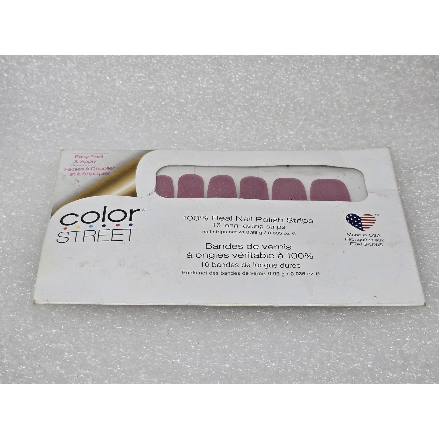 Color Street 100% Real Nail Polish Strips Czech Me Out