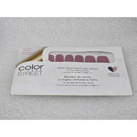 Color Street 100% Real Nail Polish Strips Czech Me Out
