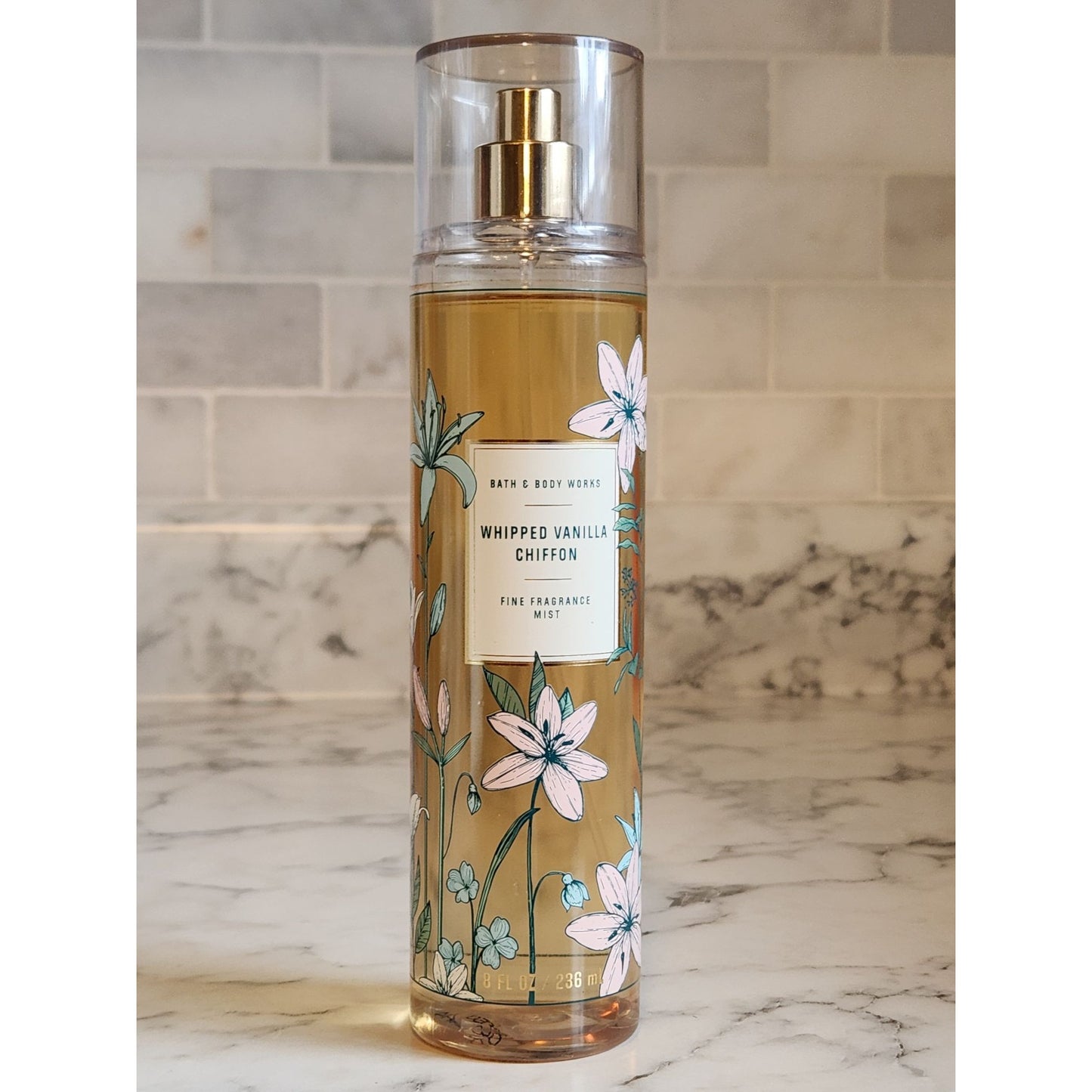 Bath & Body Works Whipped Vanilla Chiffon Fine Fragrance Mist 8 Fl Oz