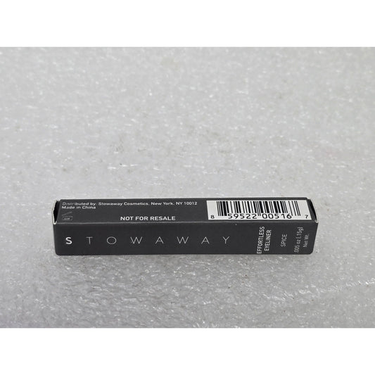Stowaway Cosmetics Effortless Eyeliner Spice 0.005 Oz Travel Size