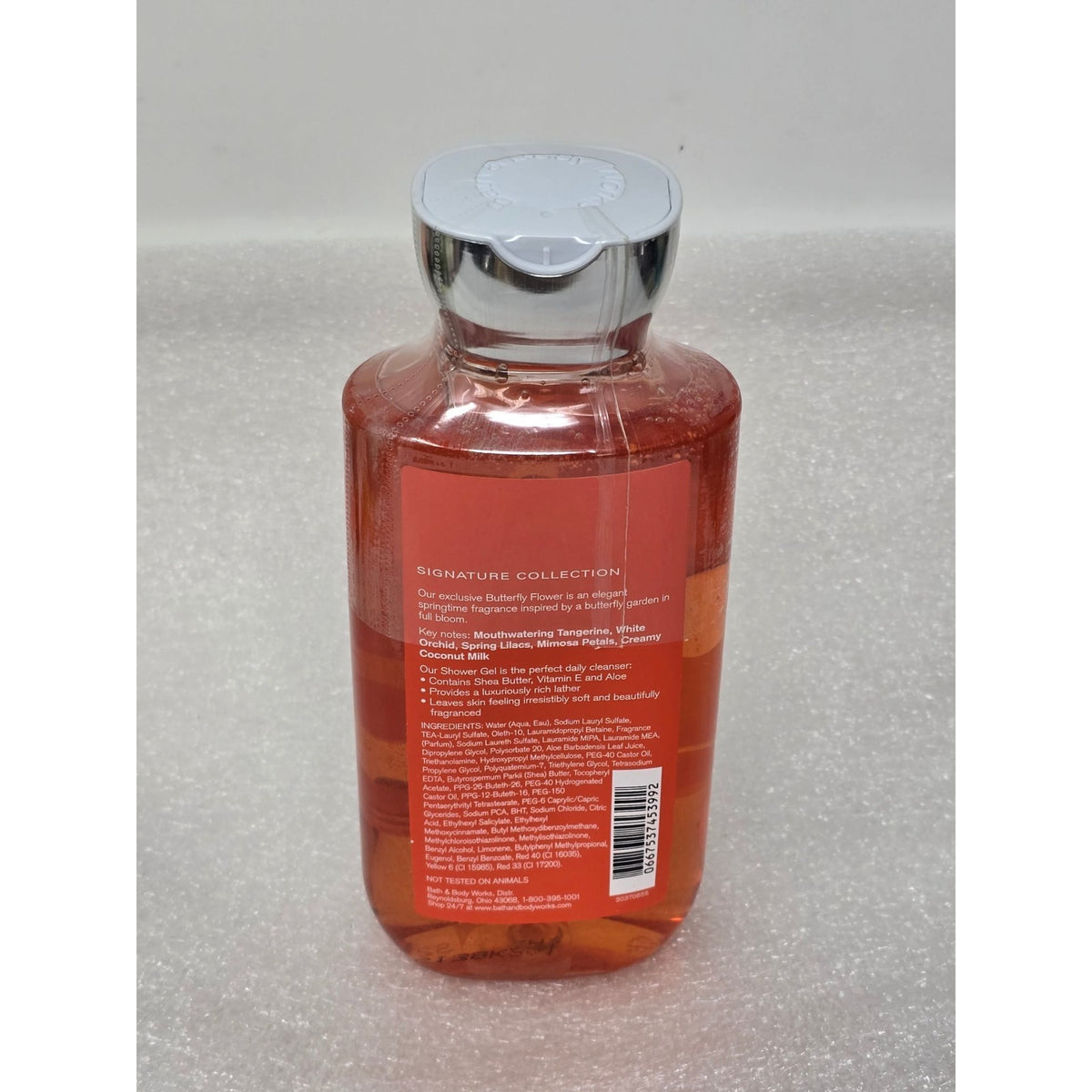 Bath & Body Works Butterfly Flower Shea & Vitamin E Shower Gel 10 Fl Oz