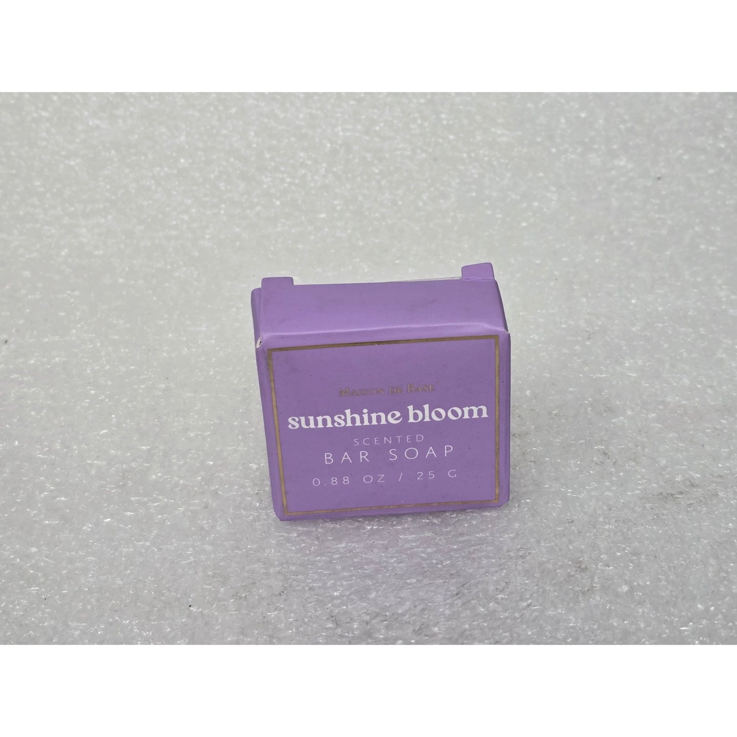 Maison De Base Sunshine Bloom Scented Bar Soap 0.88 Oz / 25g Travel Size