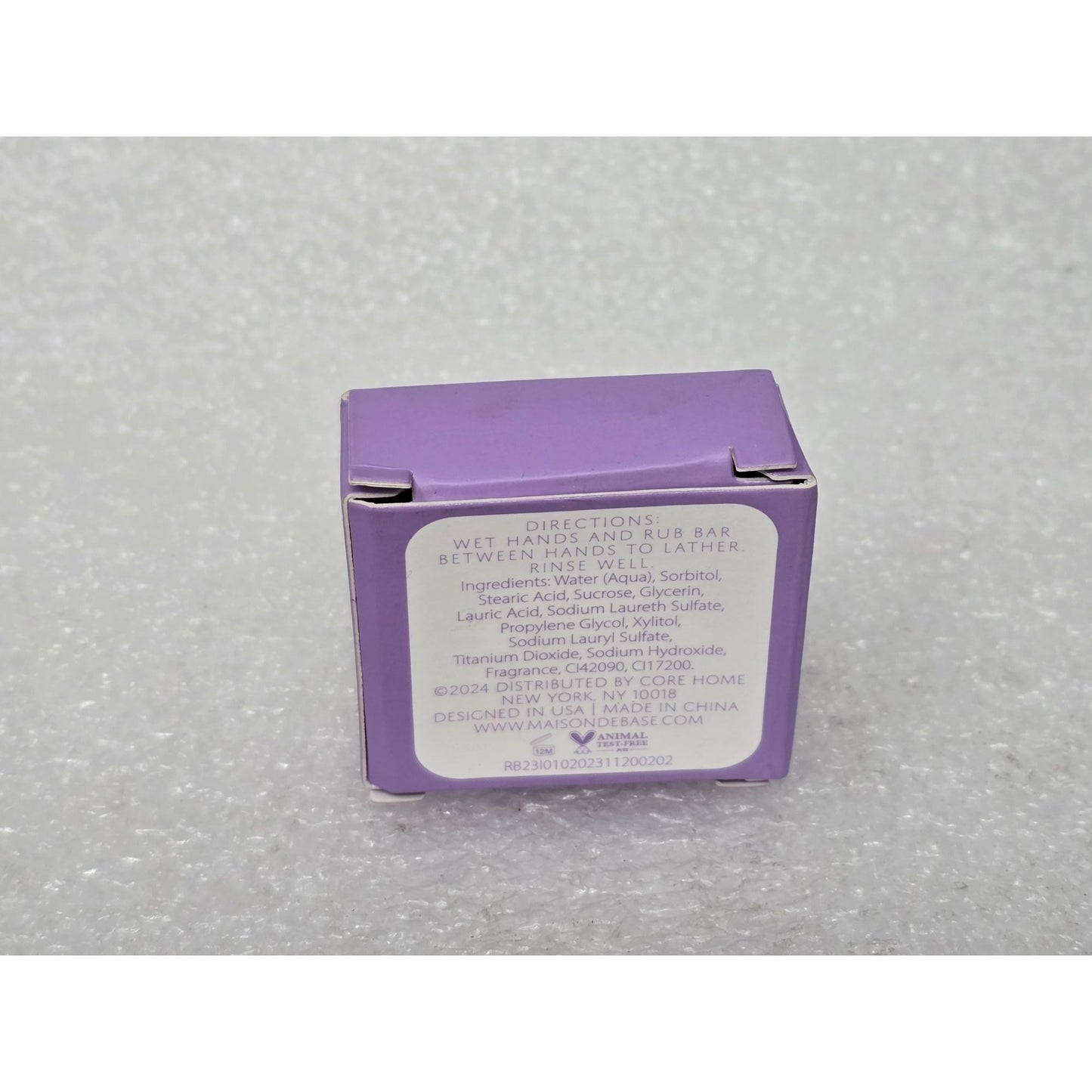Maison De Base Sunshine Bloom Scented Bar Soap 0.88 Oz / 25g Travel Size