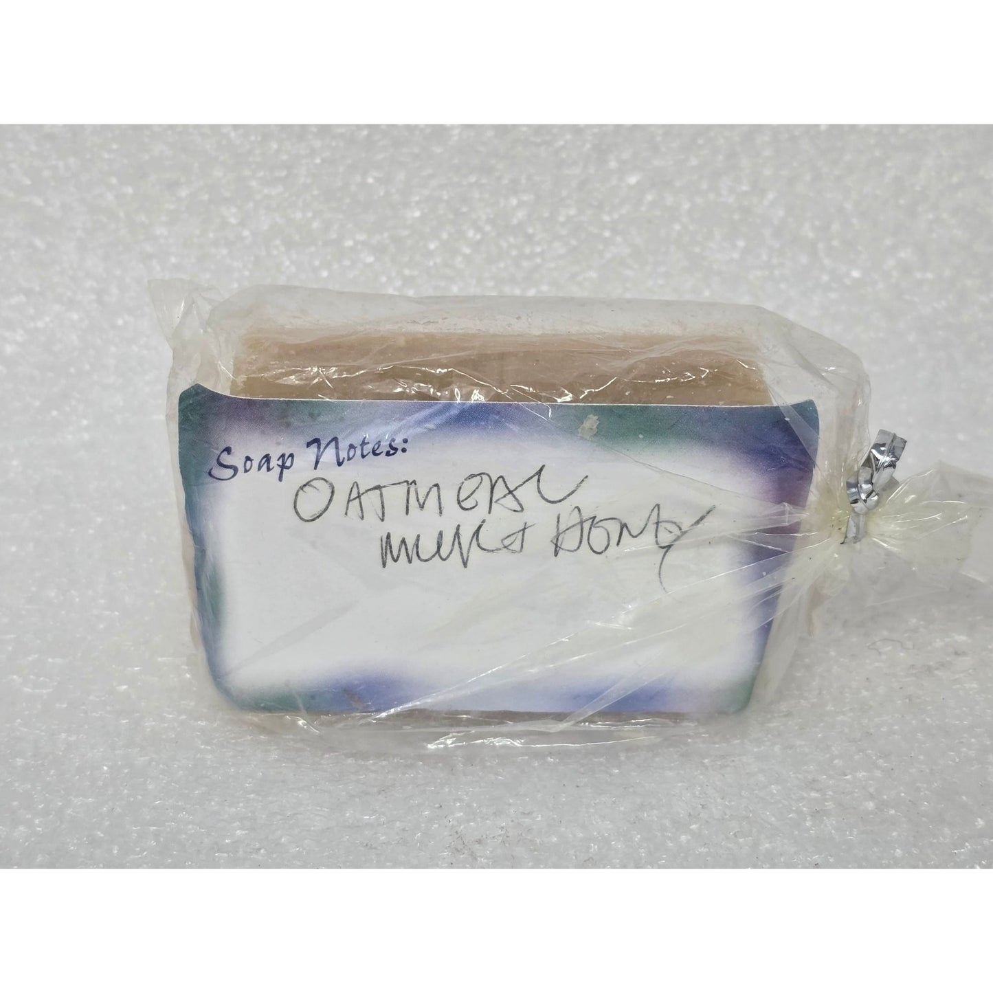 Handcrafted Oatmeal Milk & Honey Soap Bar Natural Gentle Cleanser