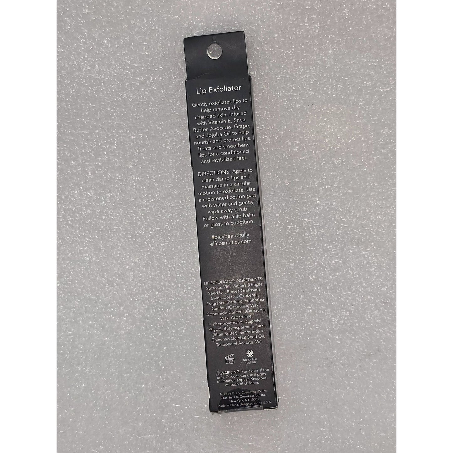 E.L.F. Lip Exfoliator Clear 0.16 Oz 82510