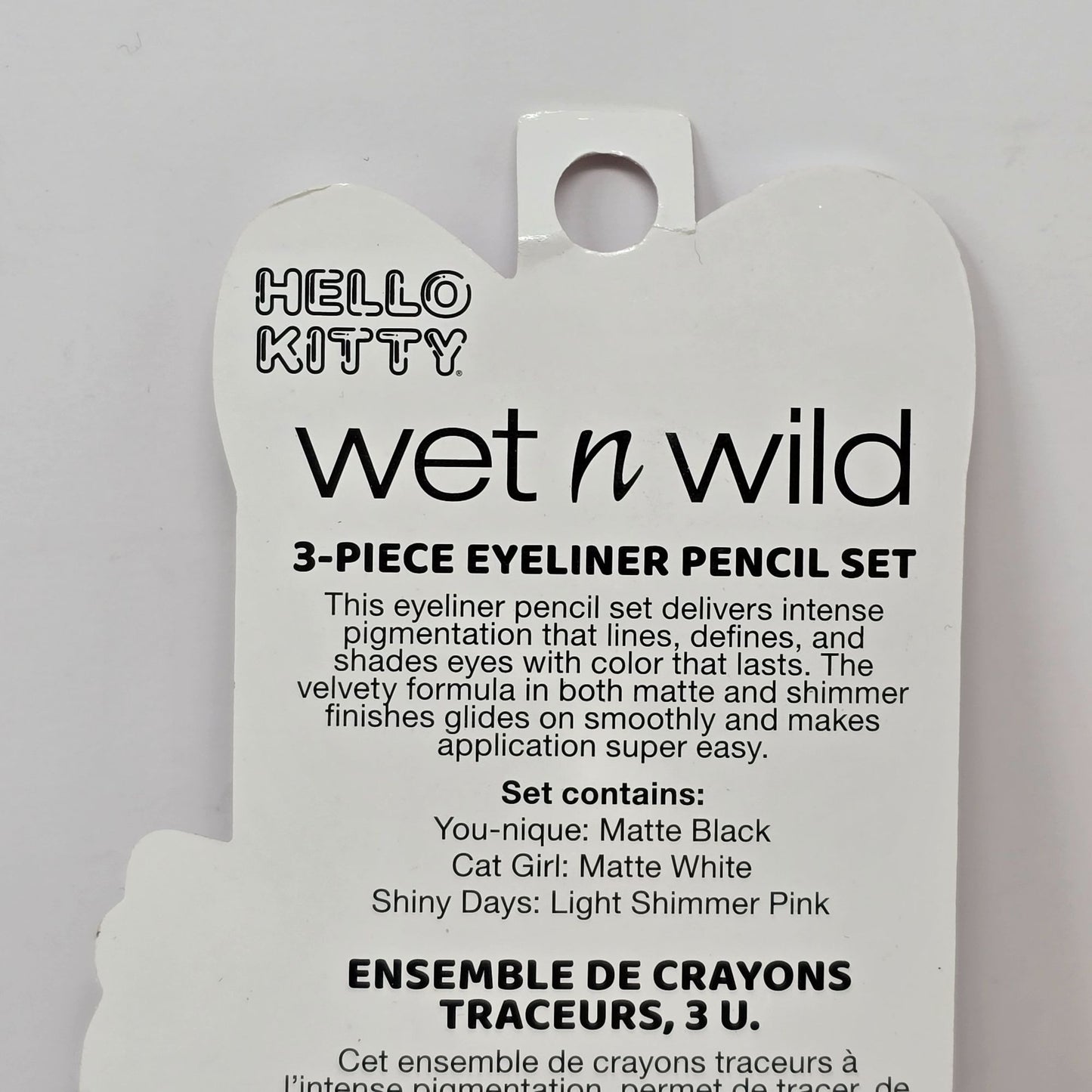 Wet N Wild Hello Kitty 3-Piece Eyeliner Pencil Set 50th Anniversary Edition