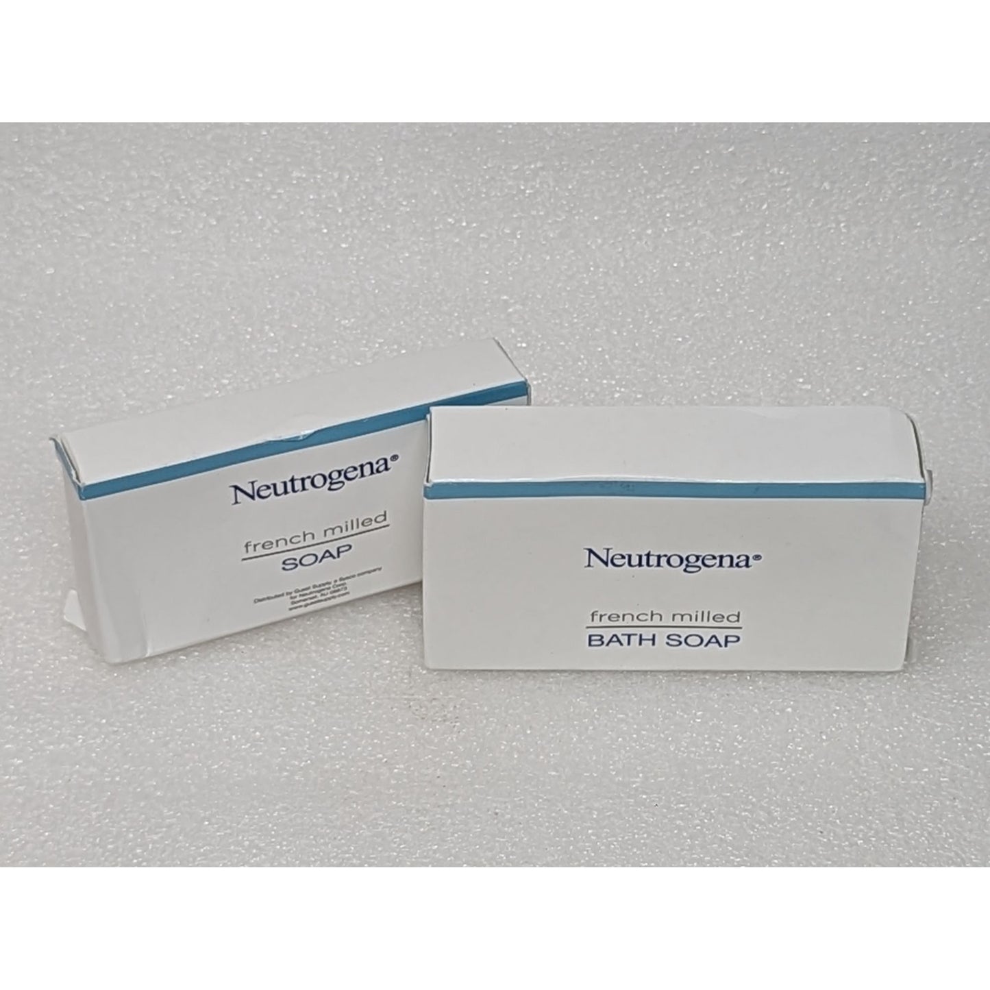 Lot of 2 Neutrogena French Milled Travel Size Soap & Bath Soap Bars