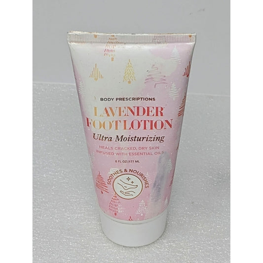 Body Prescriptions Lavender Foot Lotion Ultra Moisturizing 6 oz