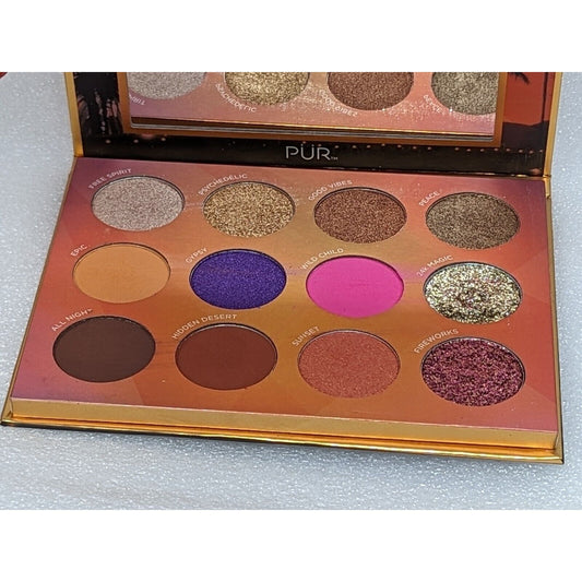 PÜR Festival 12-Piece Pressed Pigment Eyeshadow Palette