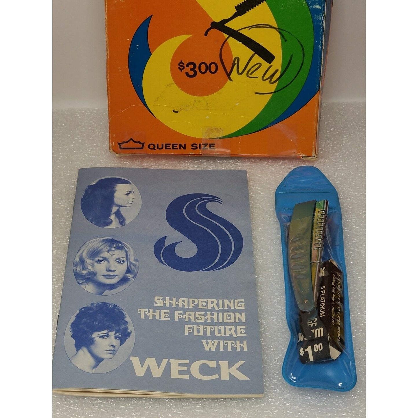 Vintage Weck The Original Hair Shaper w/Instructions Queen