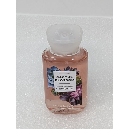 Bath & Body Works Cactus Blossom Shea & Vitamin E Shower Gel Travel Size 3 oz