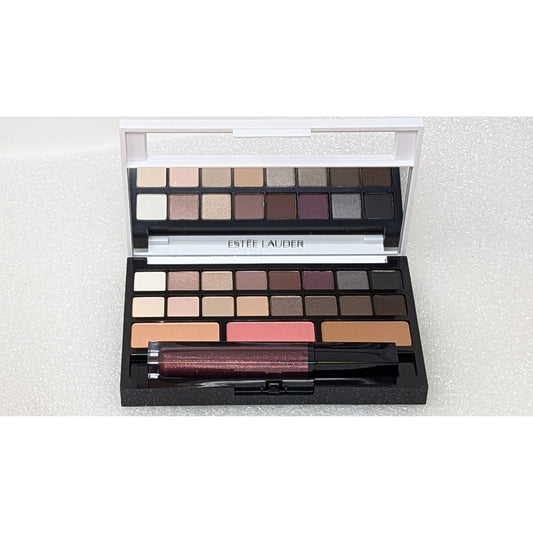 Estee Lauder Pure Color Envy Sculpting Eyeshadow & Blush Palette With Lip Gloss