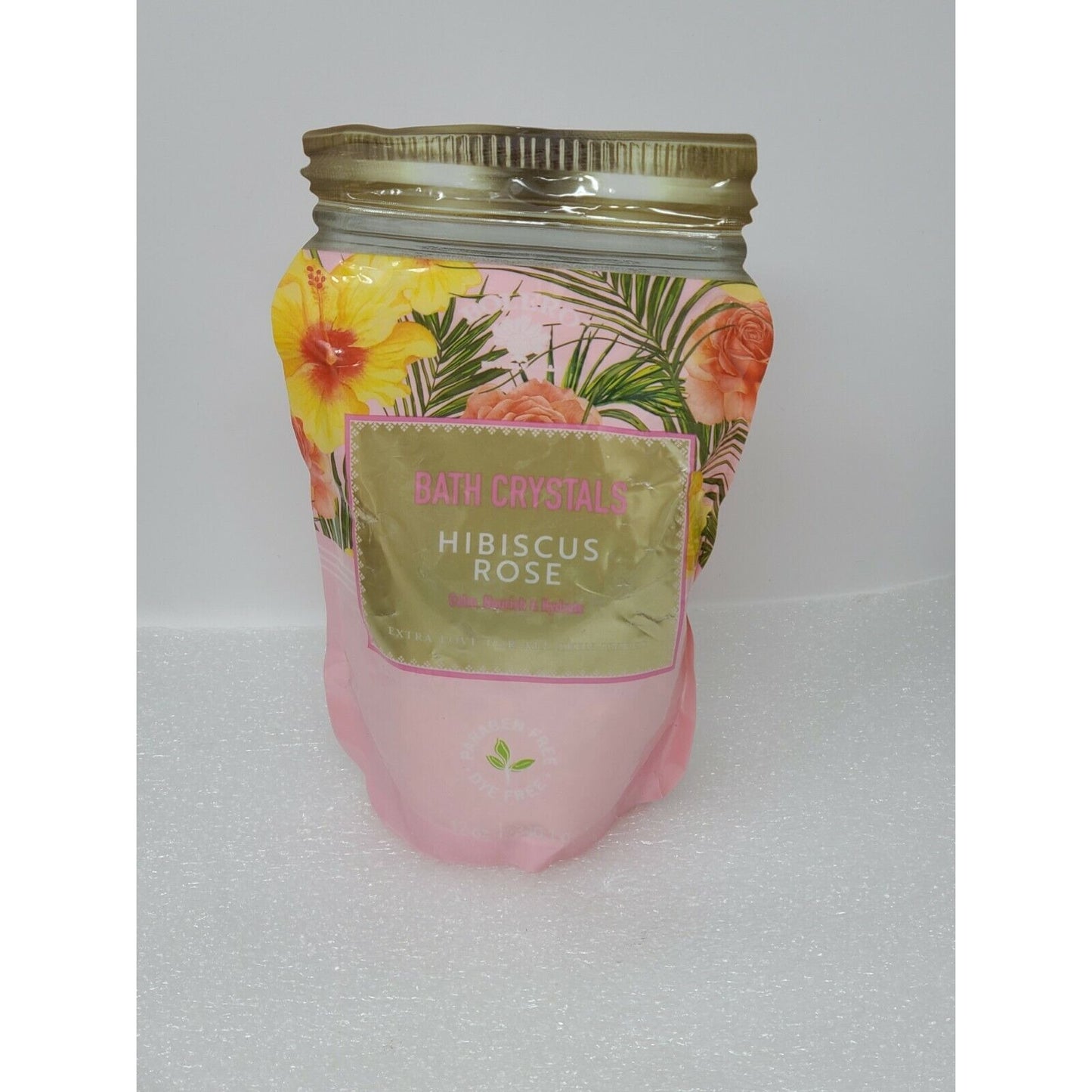 Bolero of Beverly Hills Hibiscus Rose Bath Crystals 12 oz