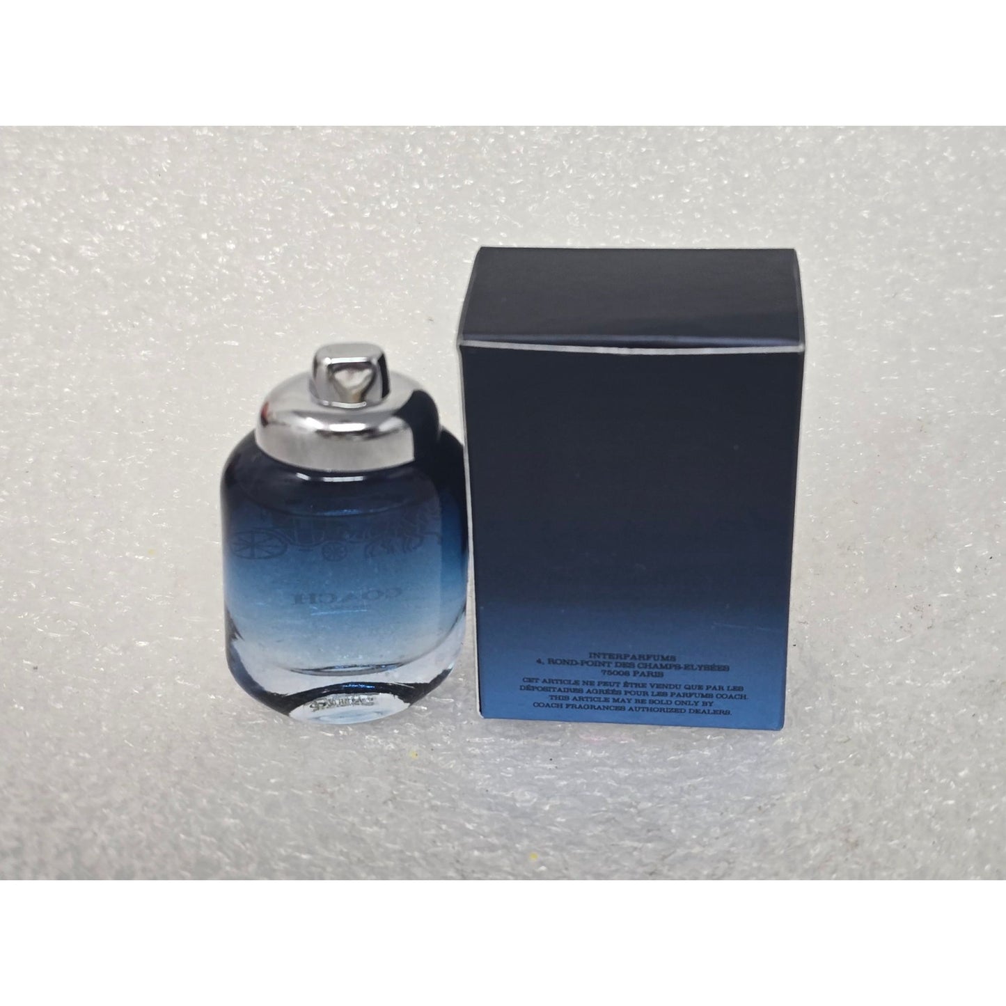 Coach Blue Eau De Toilette .15 oz Mini Cologne Men's Fragrance With Box New York