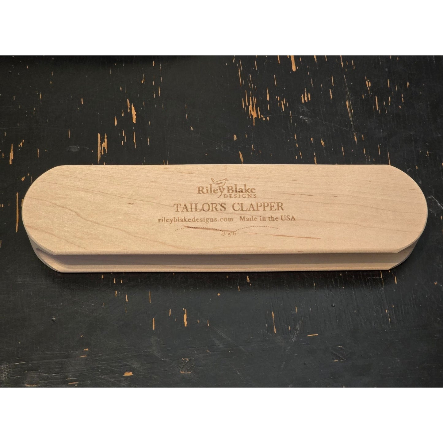 Riley Blake Designs Wooden Tailor's Clapper Made In USA For Crisp Pressed Seams