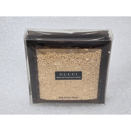 Vintage Scannon Gucci Bath Caviar Pearls 20g Fragrance Bath Beads