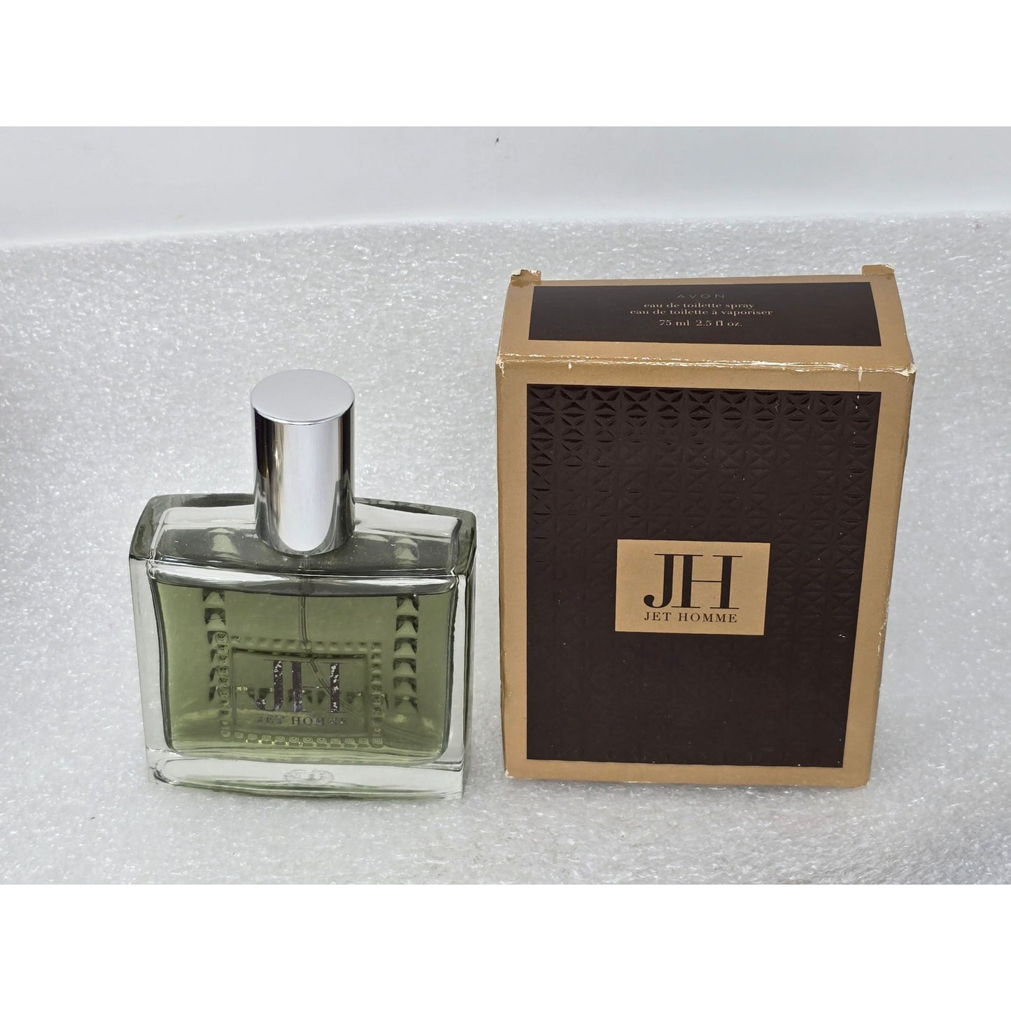 Jet Homme By Avon Eau De Toilette Cologne Spray 2.5 Oz Men's Fragrance With Box