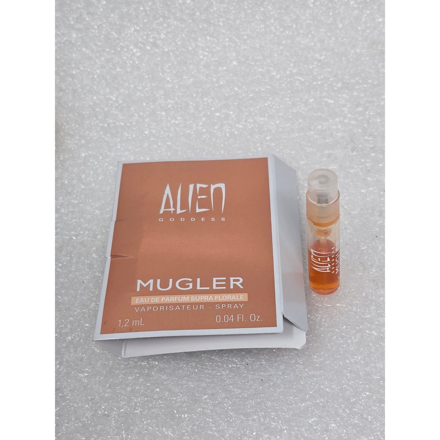 Alien Goddess Mugler Eau De Parfum Perfume Supra Florale Spray Sample .04 Oz