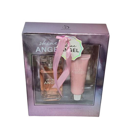 United Scents Shine Angel Eau De Parfum Perfume & Body Lotion Gift Set