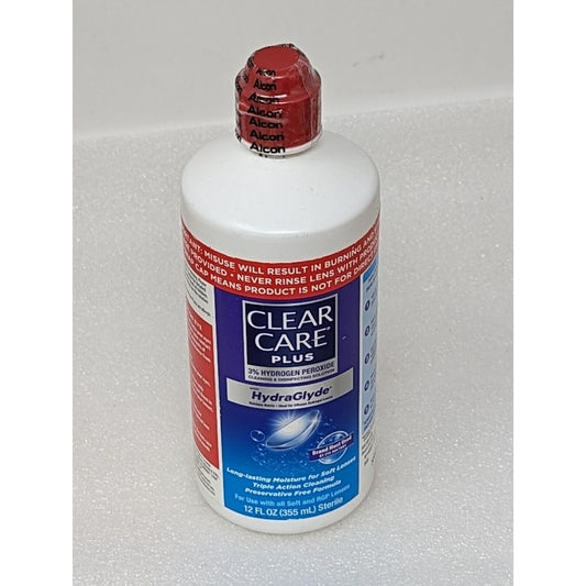 Clear Care Plus Contact Lens Care Solutions With HydraGlyde