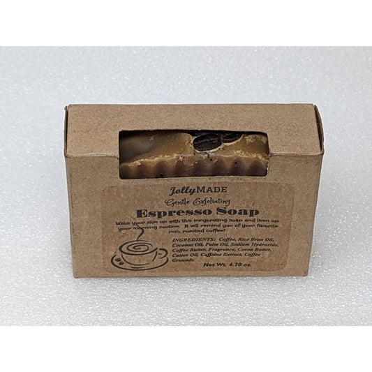 Jolly Made Gentle Exfoliating Espresso Soap