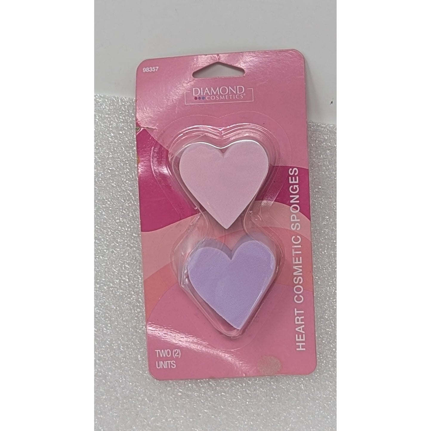 Diamond Cosmetics Heart Cosmetic Sponges