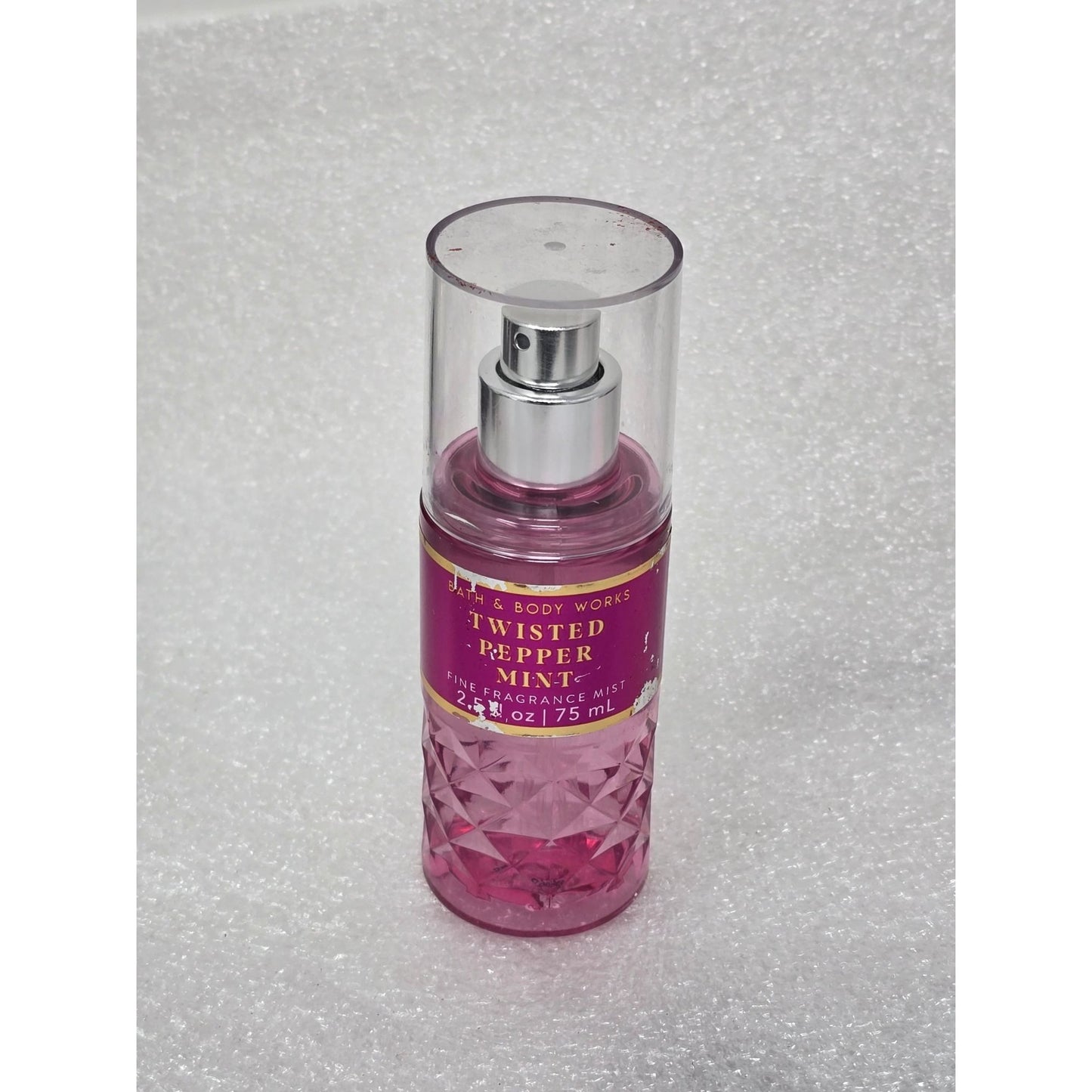 Bath & Body Works Twisted Peppermint Fine Fragrance Mist 2.5 Oz Travel Size