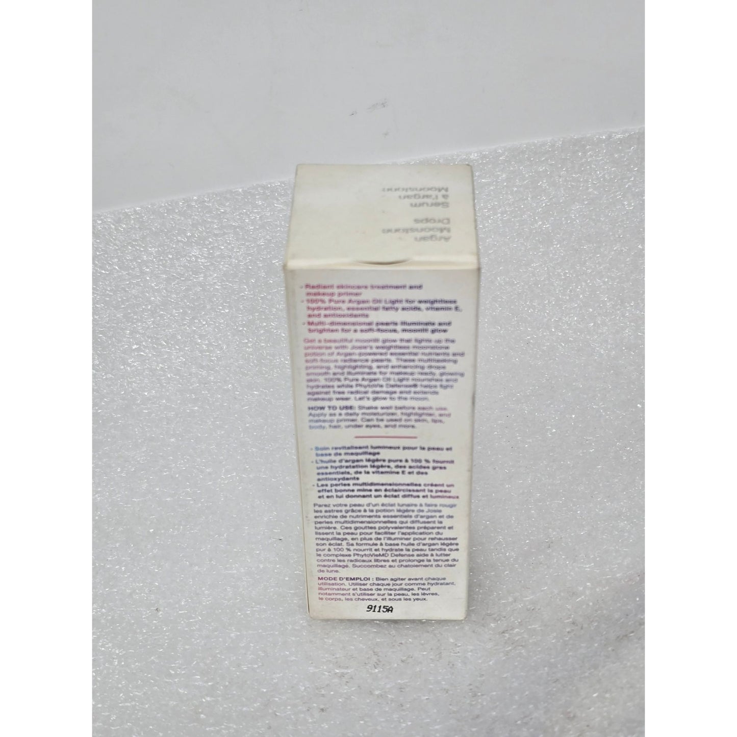 Josie Maran Argan Moonstone Drops Makeup Priming & Highlighting Oil Radiant Glow