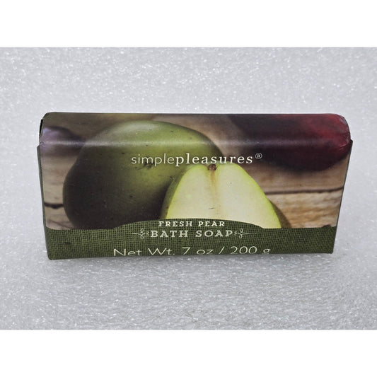 Simple Pleasures Fresh Pear Bath Soap 7 Oz / 200g