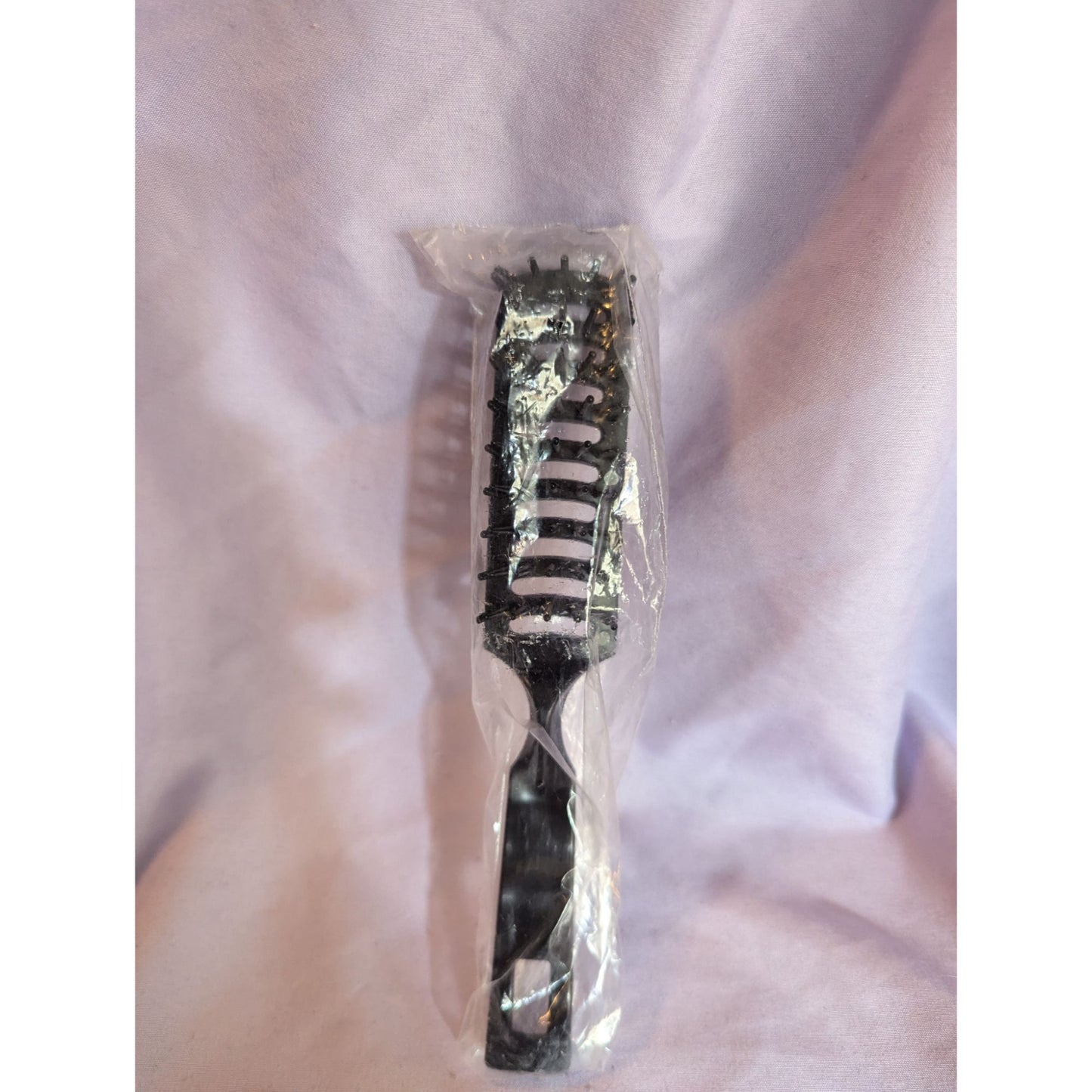 Black Vented Hair Brush For Blow Drying & Styling