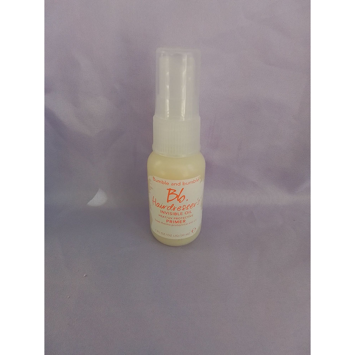 Bumble & Bumble Hairdressers Invisible Oil Heat/UV Protective Primer 1 oz Travel