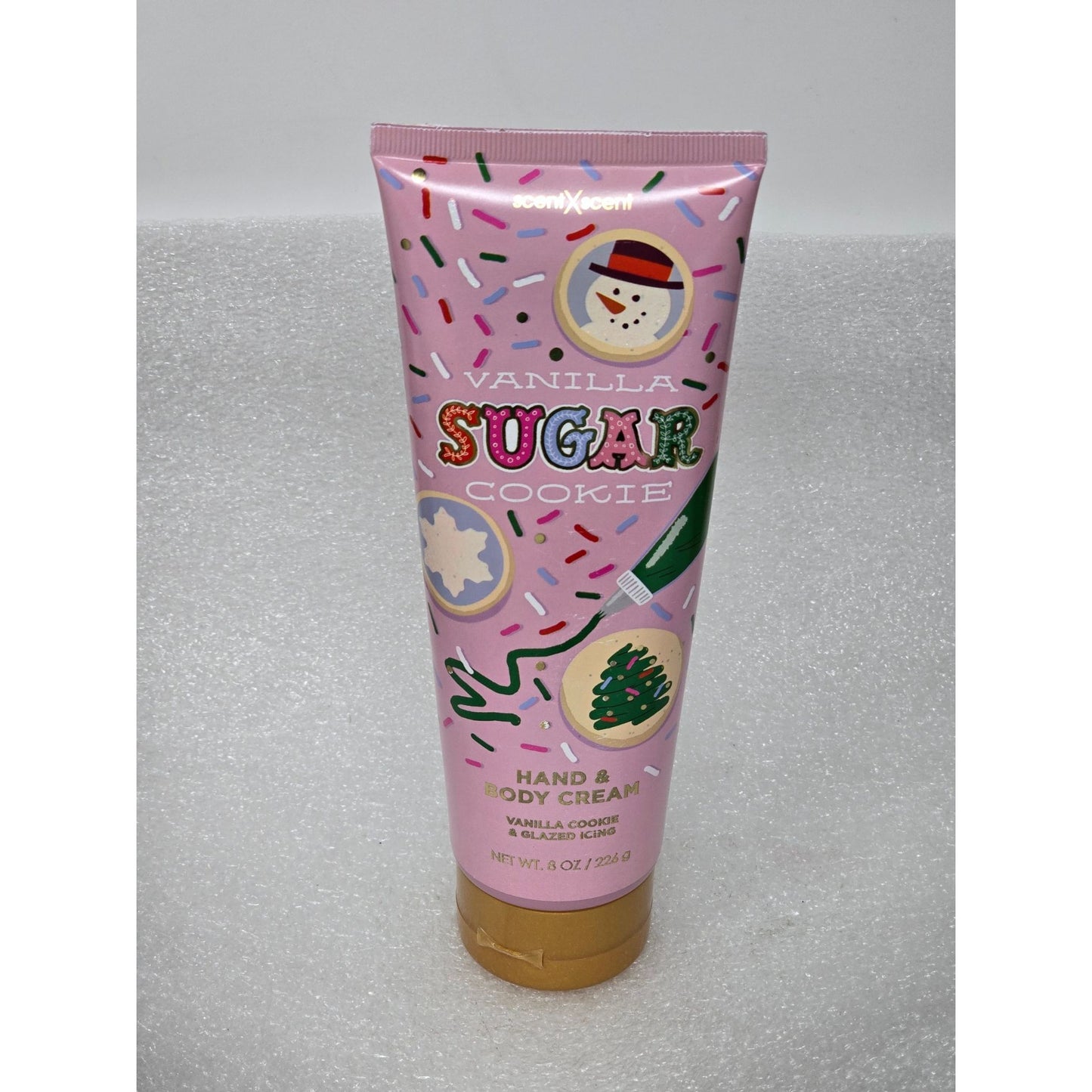 Scent X Scent Vanilla Sugar Cookie Hand & Body Cream 8 Oz