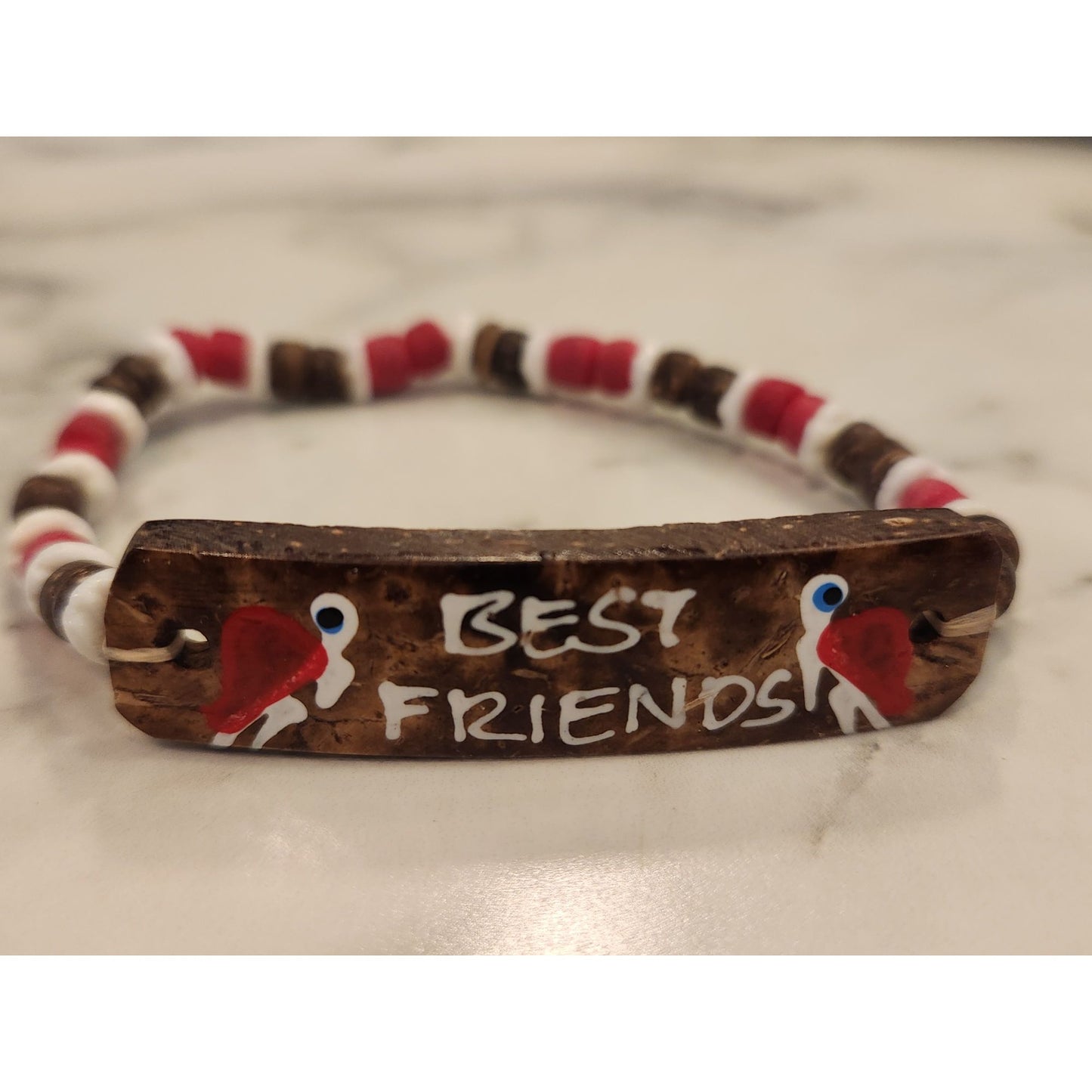 Best Friends Beaded Bracelet