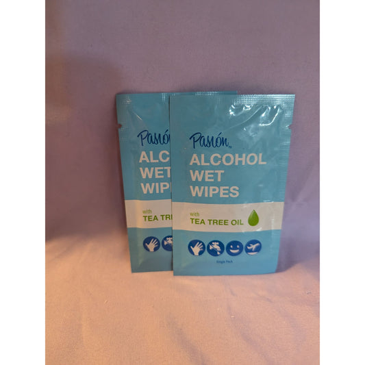 Parson Alcohol Wet Wipes With Tea Tree Oil Set of 2