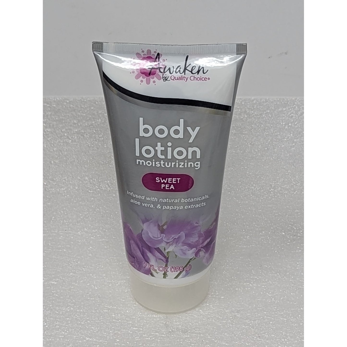 Awaken by Quality Choice Moisturizing Body Lotion Sweet Pea 7 oz