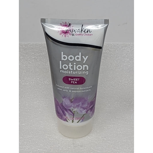 Awaken by Quality Choice Moisturizing Body Lotion Sweet Pea 7 oz