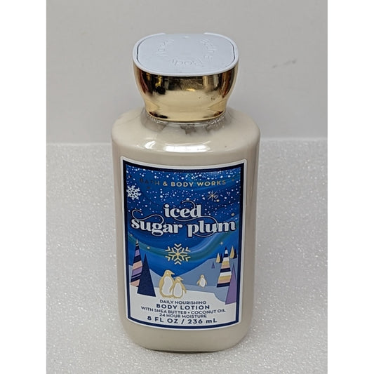 Bath & Body Works Iced Sugar Plum Daily Nourishing Body Lotion 8 oz