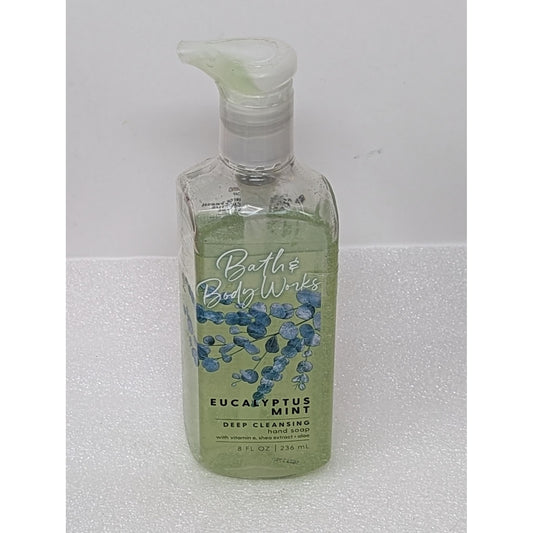 Bath & Body Works Eucalyptus Mint Deep Cleansing Hand Soap 8 oz