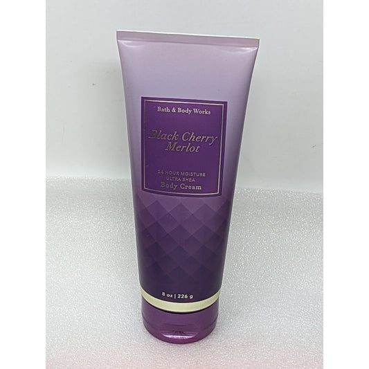 Bath & Body Works Black Cherry Merlot 24 Hour Moisture Ultra Body Cream 8 oz