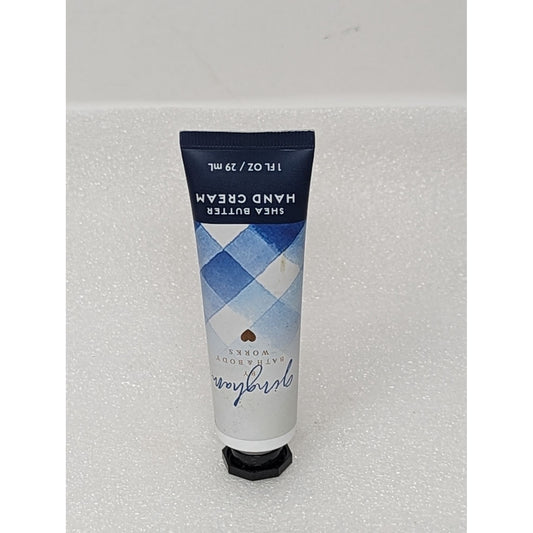 Bath & Body Works Gingham Shea Butter Hand Cream 1 oz Travel Size