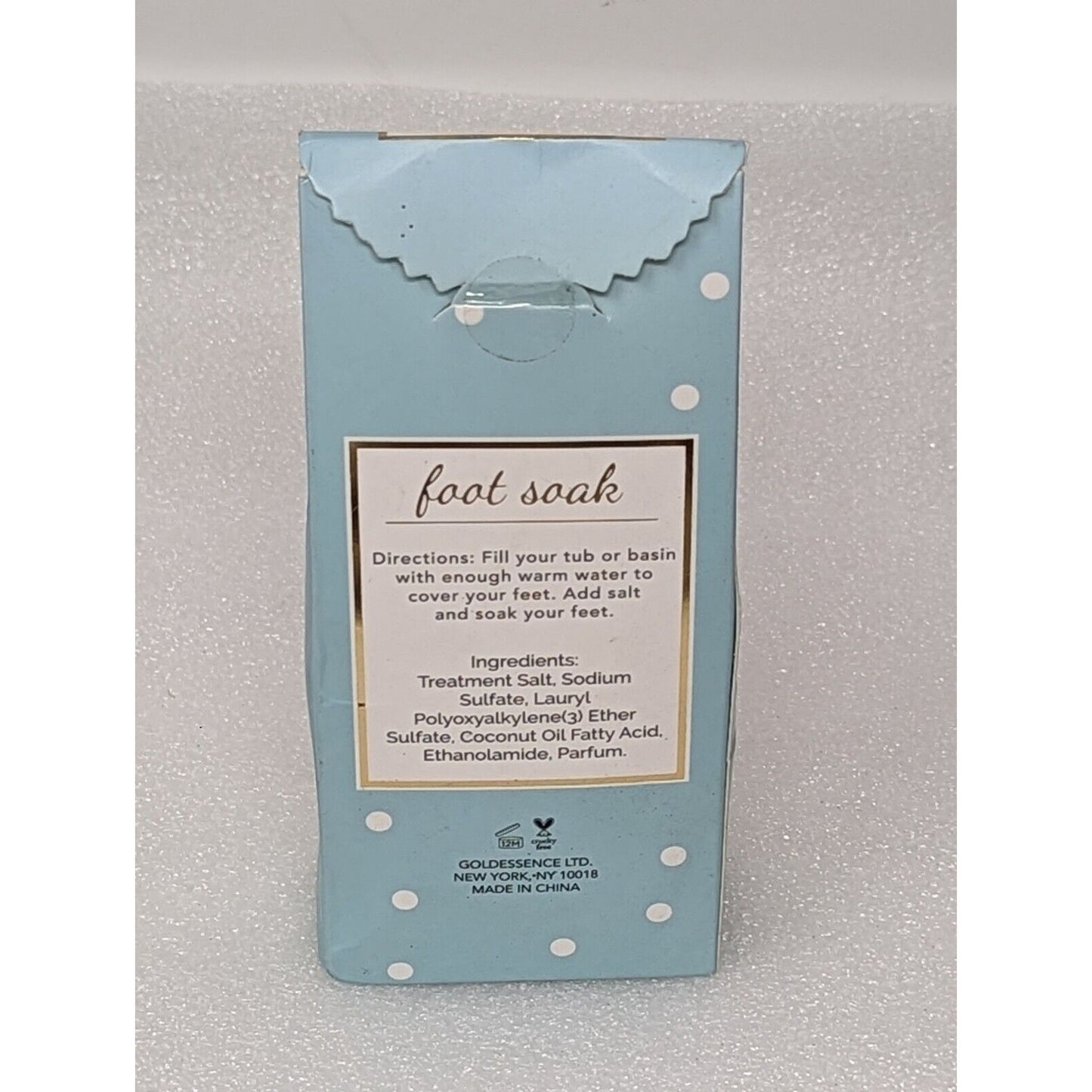 Gold Essence Eucalyptus Mint Foot Soak 3 oz