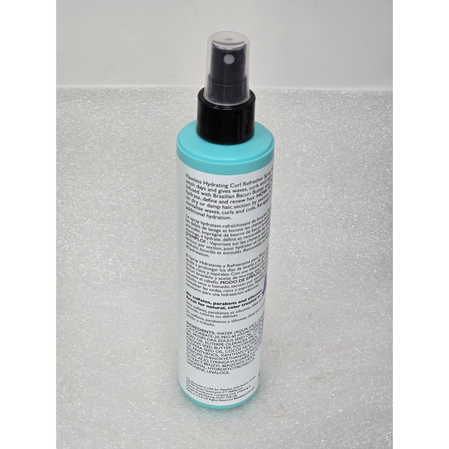 Gabrielle Union Flawless Hydrating Curl Refresher Spray For Waves Curls & Coils