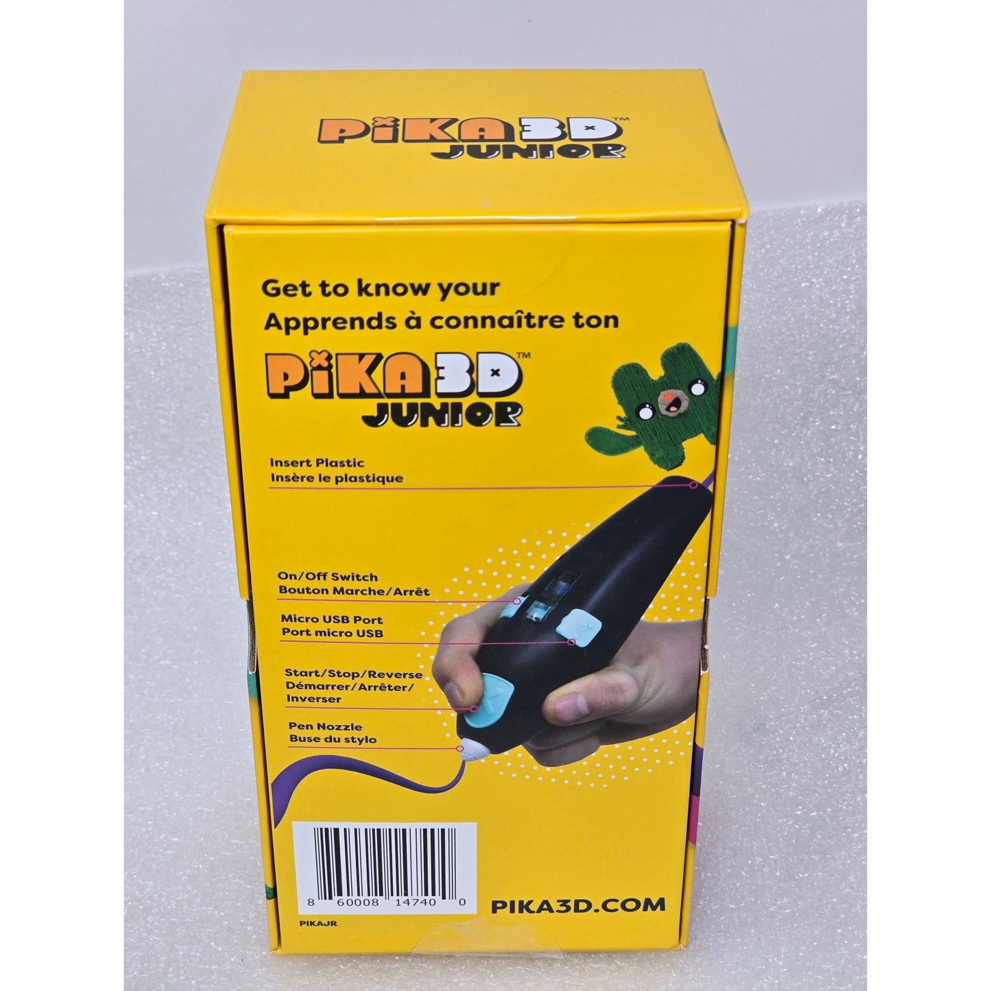 Pika3D Junior 3D Pen Stylo Ages 6-13 Includes Pen Spools & Activities